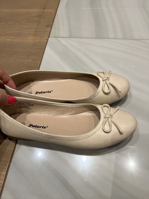 Балетки 38 размер бежевые