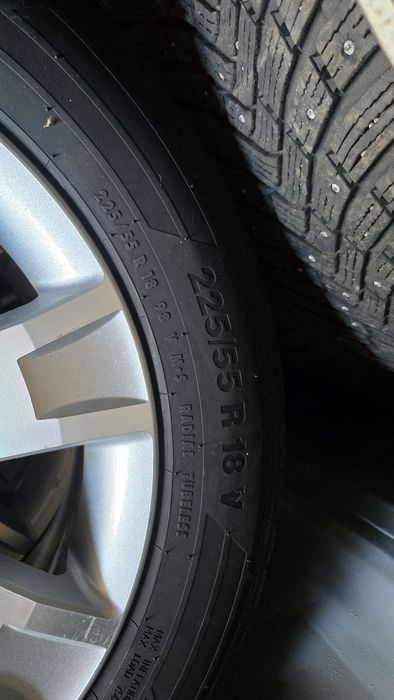 Шины летние continental