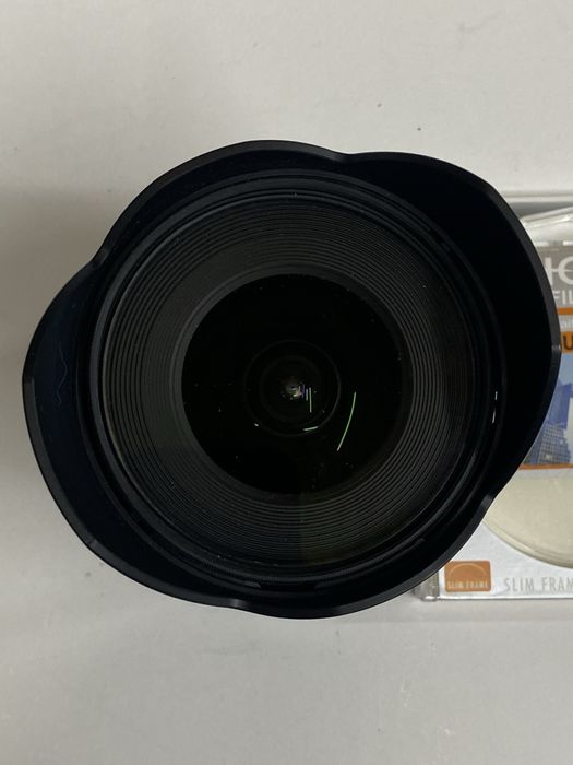 Obiectiv foto Sigma 10-20 mm,filtru,montura Nikon