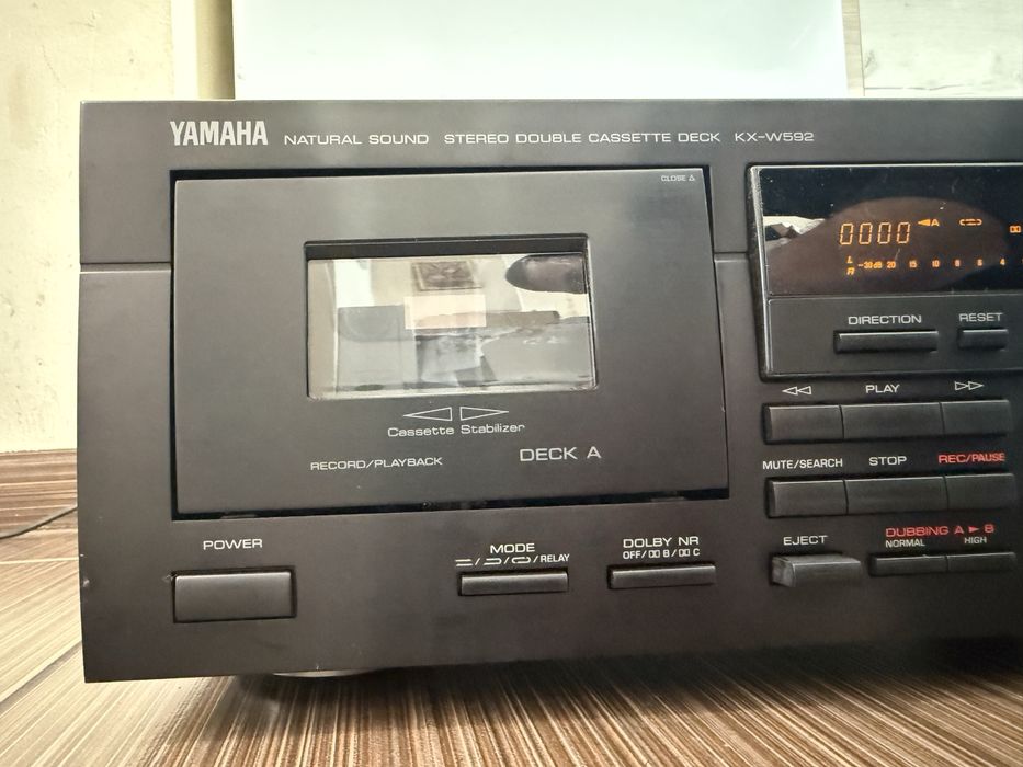 Yamaha KX-W592 Качествен Касетен Дек