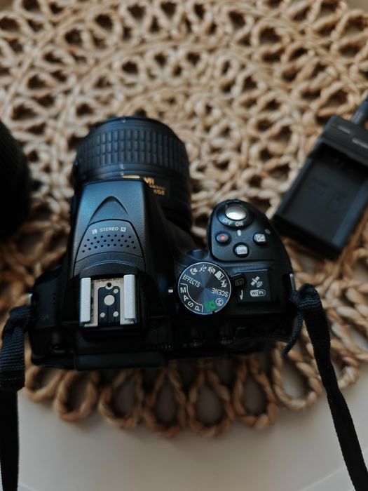 Nikon D5300 obiectiv 18-55mm DX VR GII + DX 18-135mm