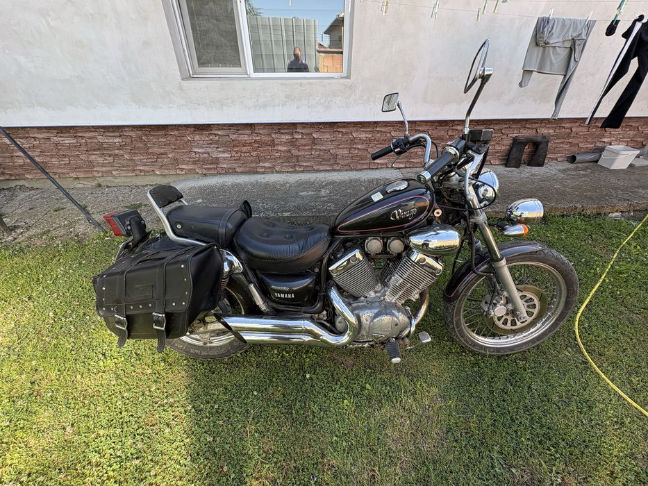 Yamaha Virago XV400 + Дисаги