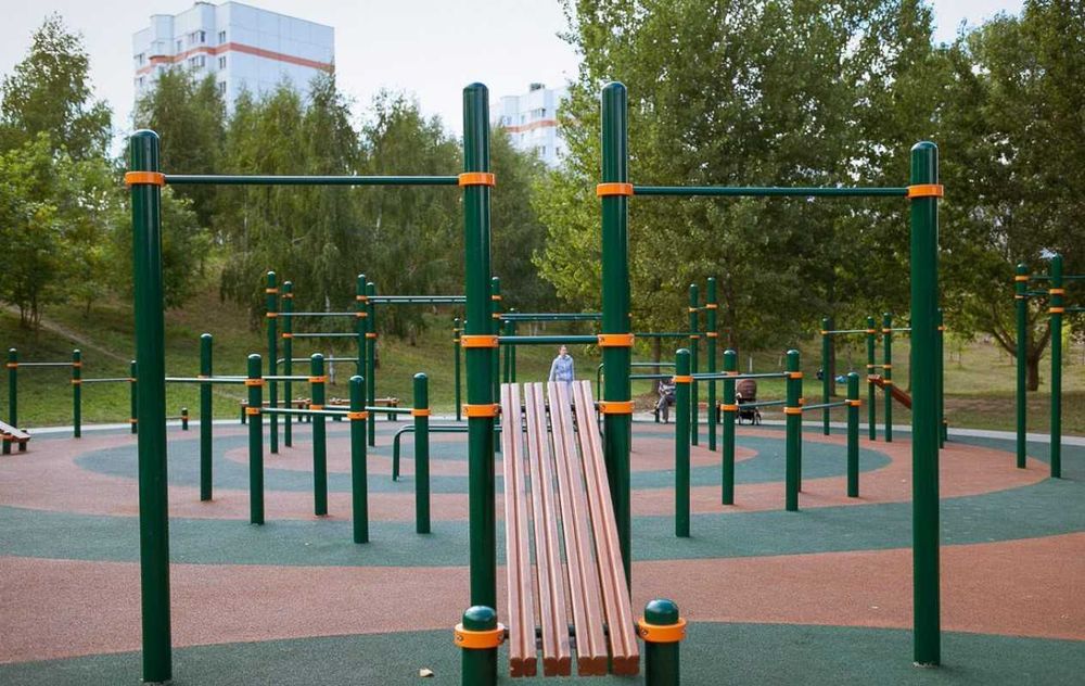 Боллар майдончаси | Детская площодка | Workout | Куриб берамиз | KB-1