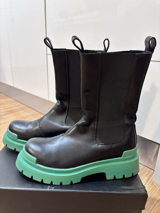 Cizme talpa verde marimea 38