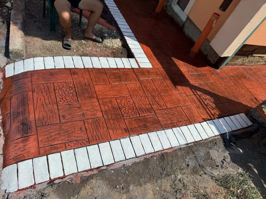 USA Щампован Бетон , ресан , шлайфан и всичко за вашия двор