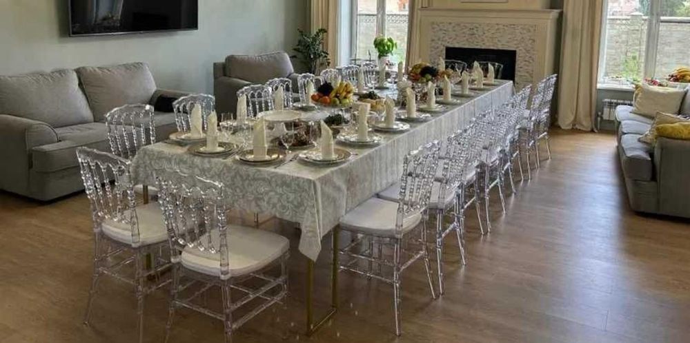 Аренда столов стульев