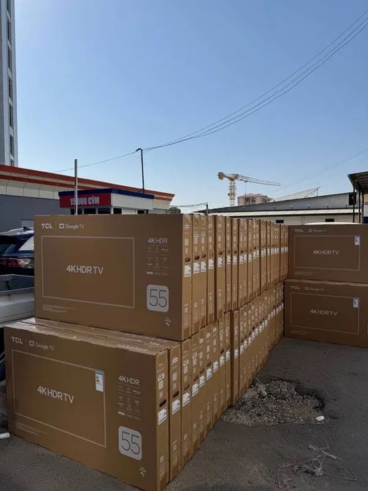 Телевизор TCL 55V6C 4K 2025 GoogleTV Доставка + Установка