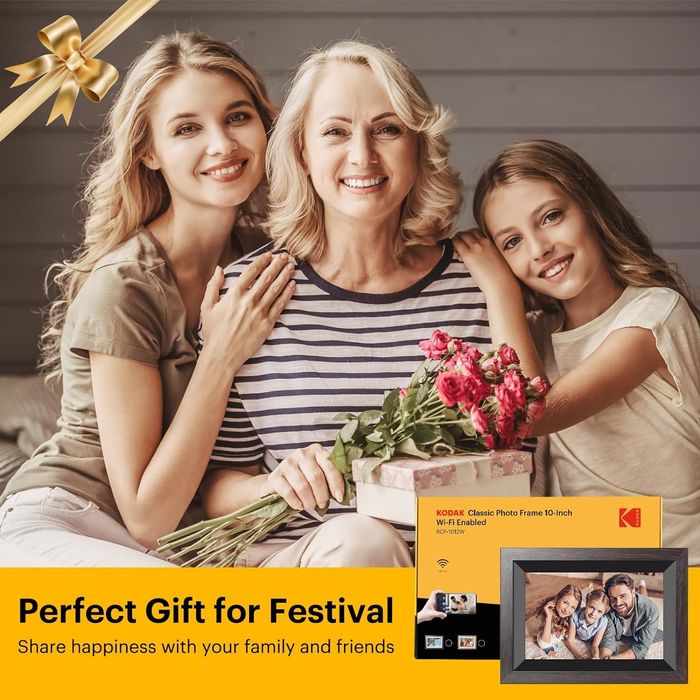 Цифровая фоторамка Kodak 10 дюйма HD экран , 32 gb + Wi Fi