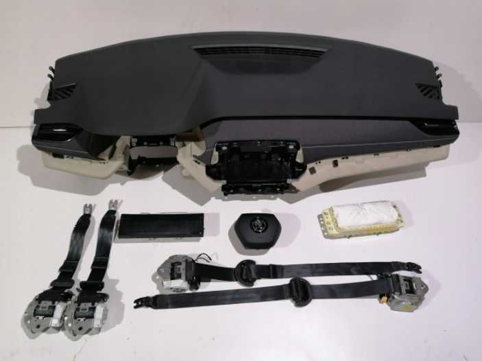 Skoda Octavia 4 2020 kit airbag volan pasager plansa bord HUD centuri