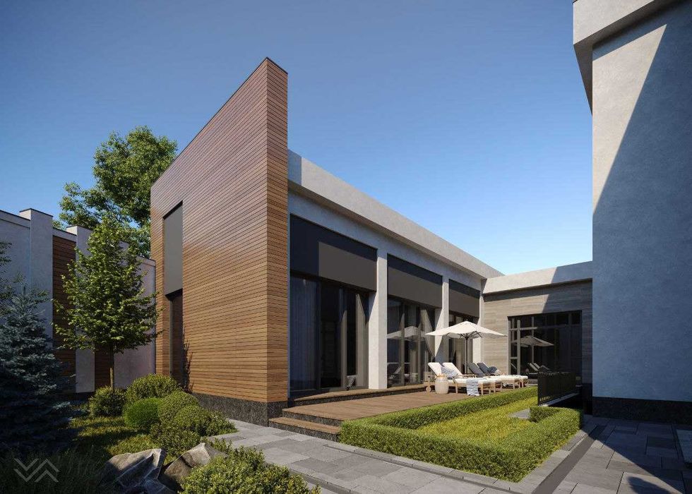 Никитина ул. Хайтек с верандой