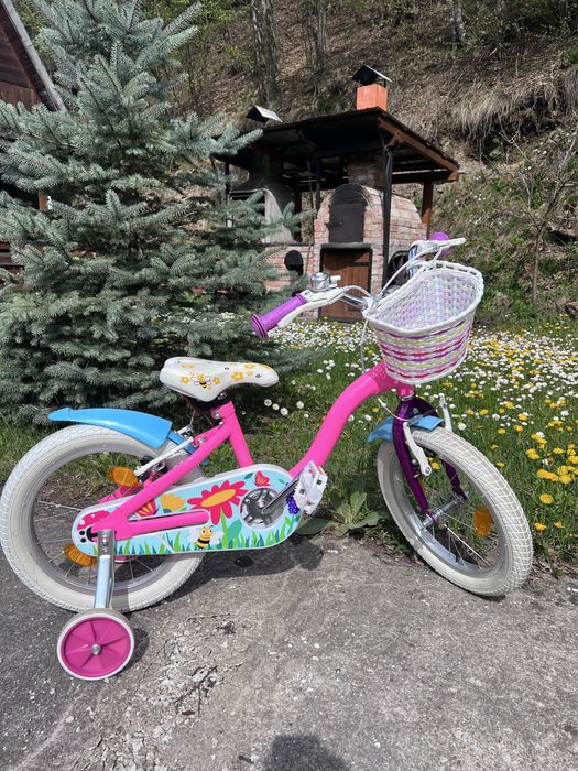 Bicicleta copii DHS Summer, roata 16", 4-6 ani