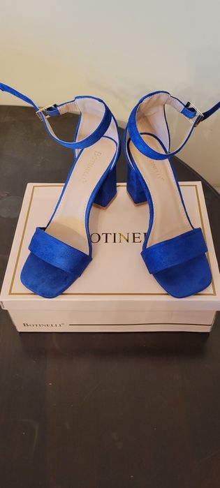 Sandale albastre mas.38