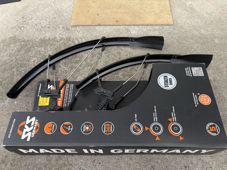 Aparatoare bicicleta sks fata spate