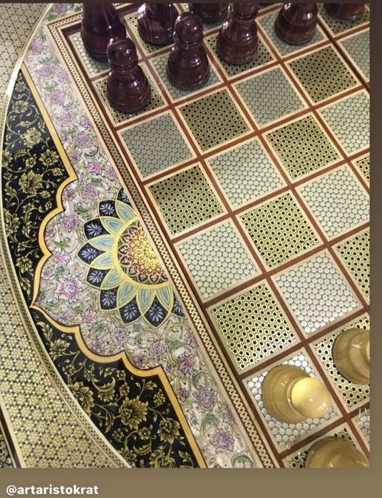 Нарды шахматы ручной работы