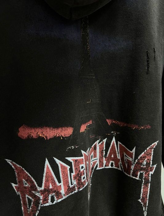 суитчър Balenciaga Moon Paris Black