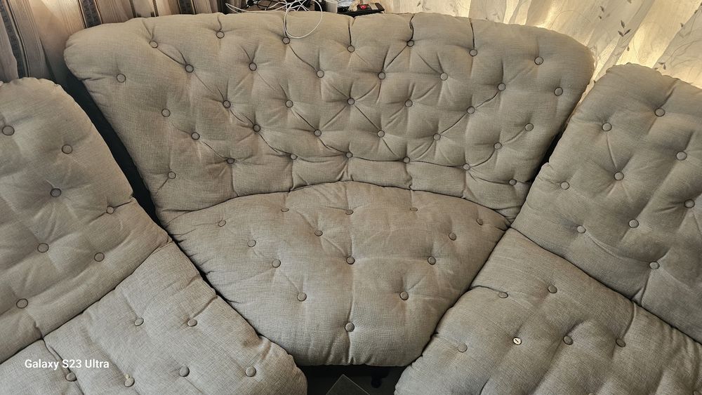 П-образен диван 370 см