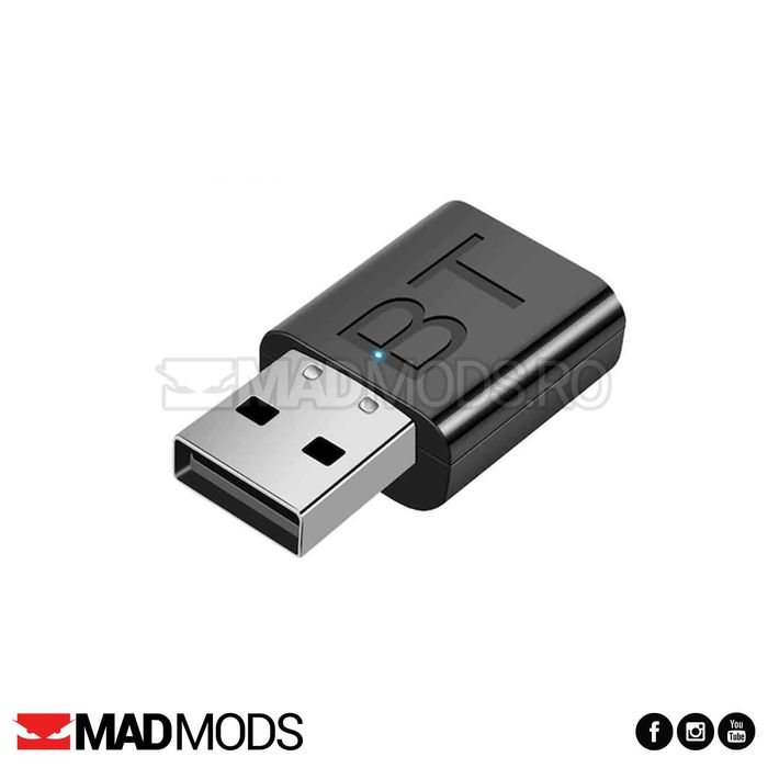 Modul Audio Bluetooth Aux Auto, compatibil BMW Audi Skoda Vw etc