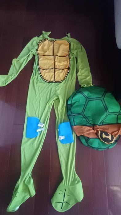 Mascota si costum spiderman,testoasa ninja