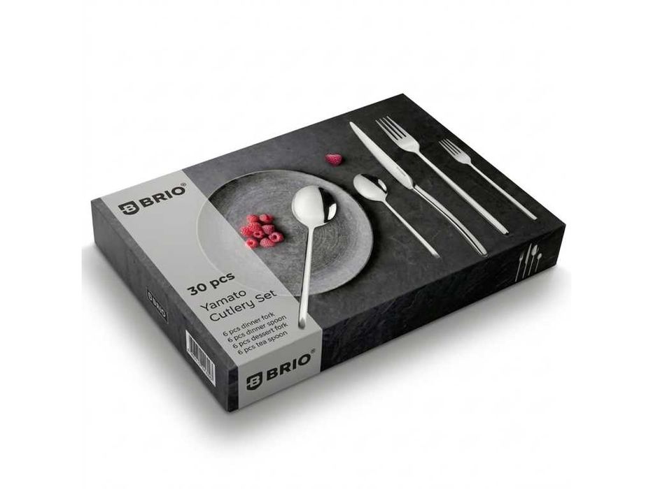 НОВИ! Прибори за хранене 30 части Brio Yamato Cutlery Set - луксозен комплект за 6 души