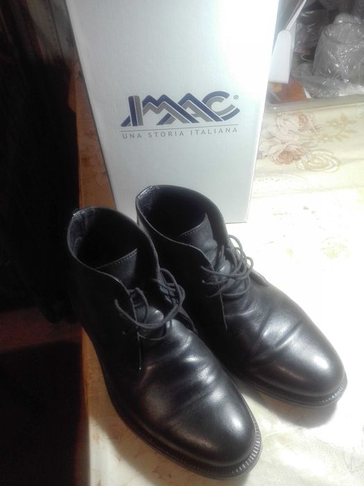 Полуботинки коженные