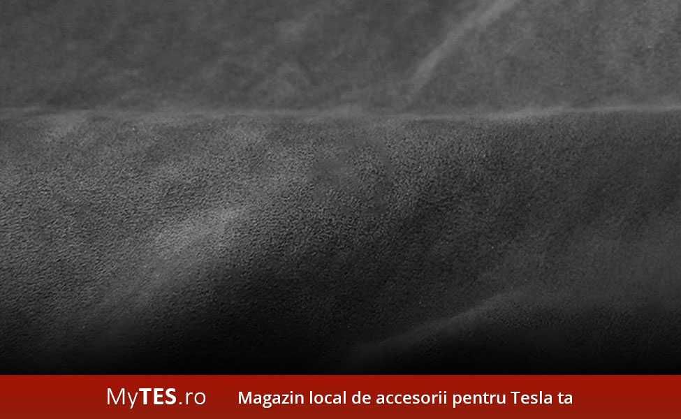 Protectie piele intoarsa consola centrala (negru/gri) Tesla Model 3/Y