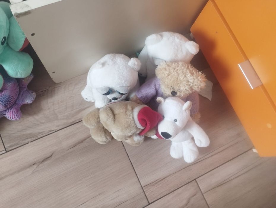 Jucării de pluș diferite