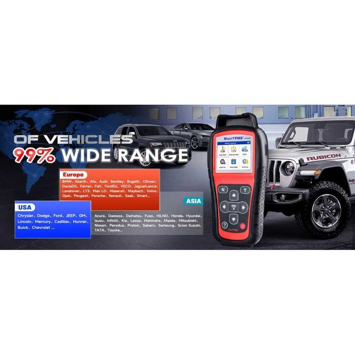 Уред за програмиране на TPMS Датчици Autel MaxiTPMS TS508WF