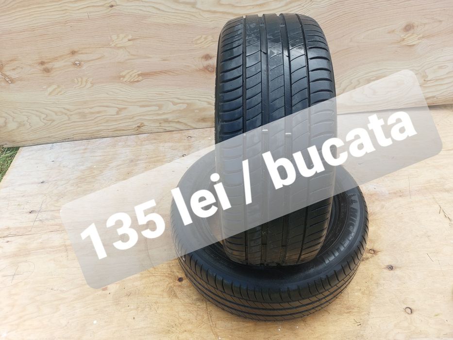 125 lei bucata! Doua anvelope de vara 235 50 r17 Michelin Primacy 3