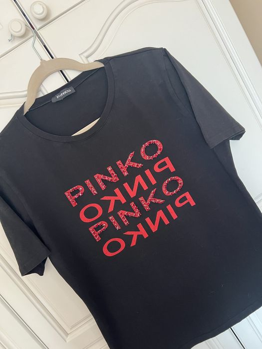 Черна тениска pinko
