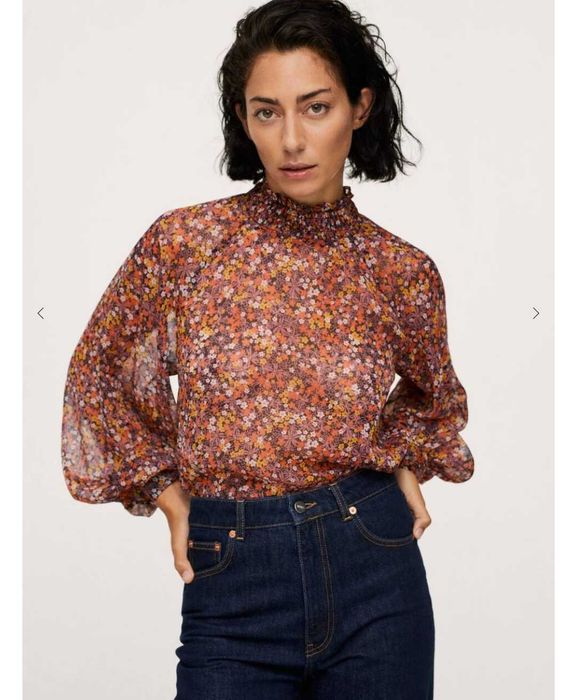 Bluza imprimeu floral Mango
