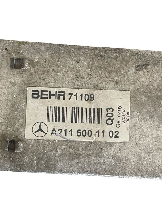 Radiator Intercooler Mercedes-Benz S-Class Ii W221, C215 2005 - 2013 3