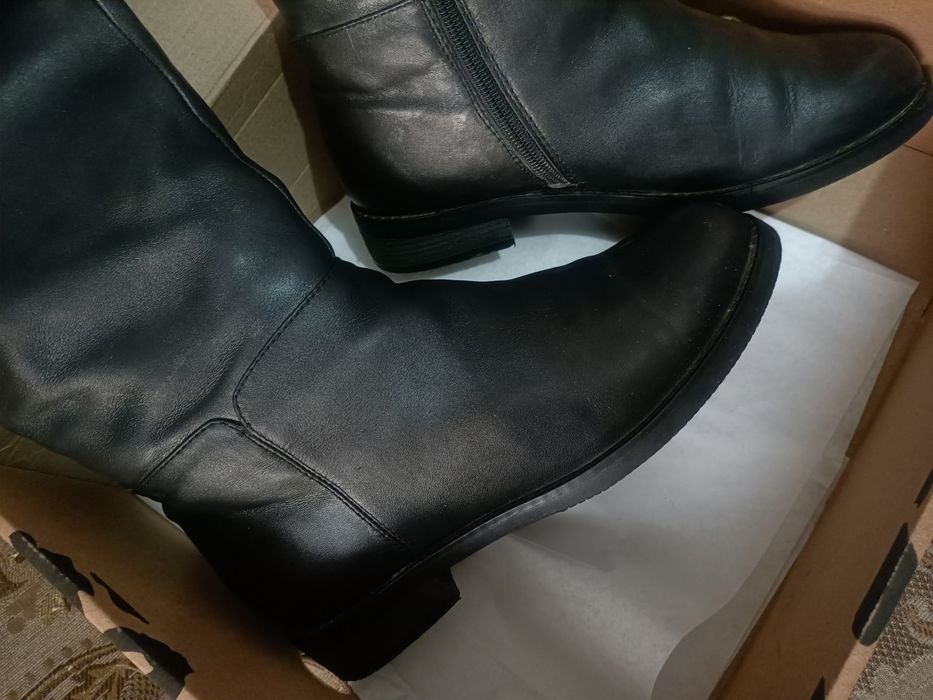 Кожаные сапоги Италия