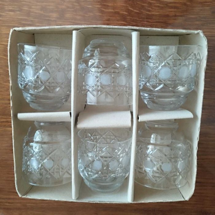Набор хрустальных стаканов СССР