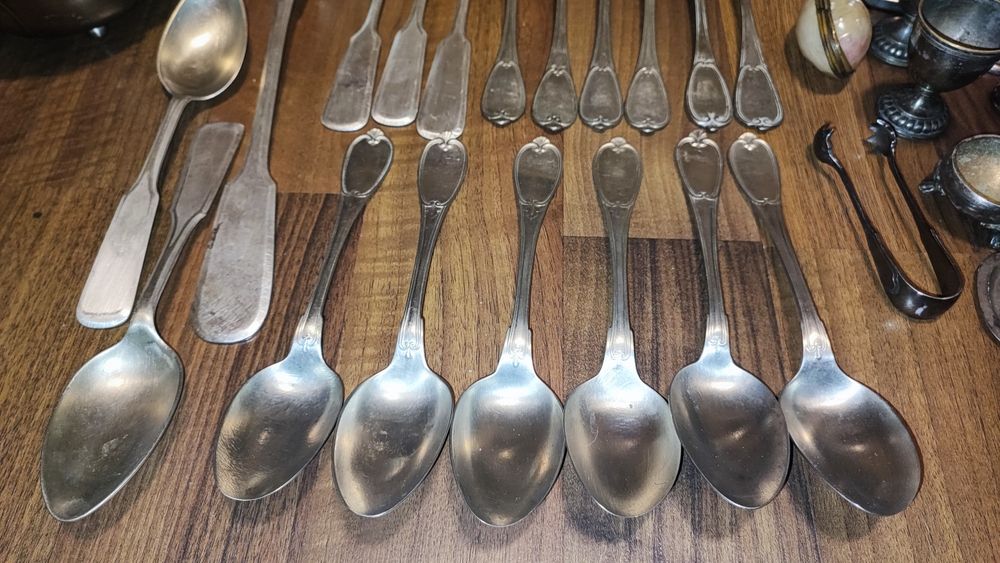 Antichitati + tacamuri din alpaca