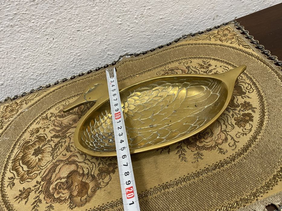 Френска месингова патица поднос