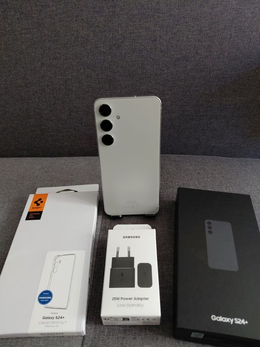 Samsung S24+, 12 gb/512 gb stocare, stare excelenta + incarcator nou