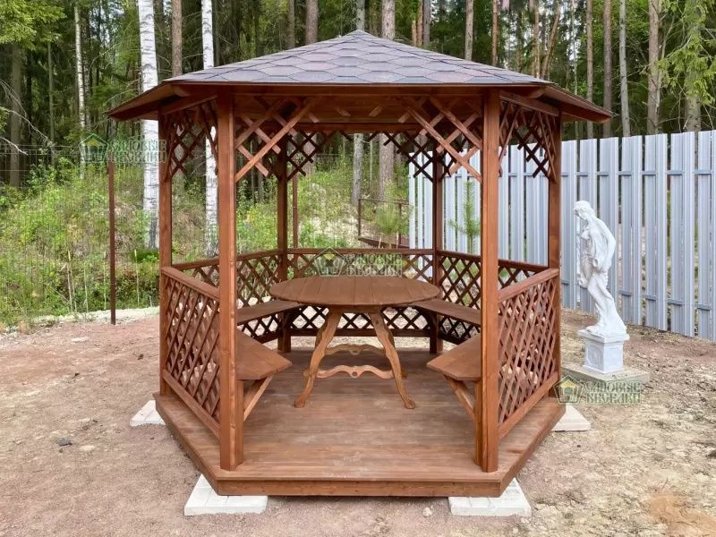 Беседки из дерева