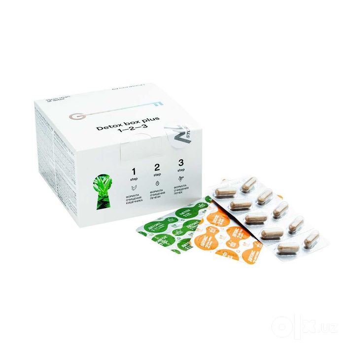Для очищения DETOX STEP PLUS организм тозалашни безарар усули