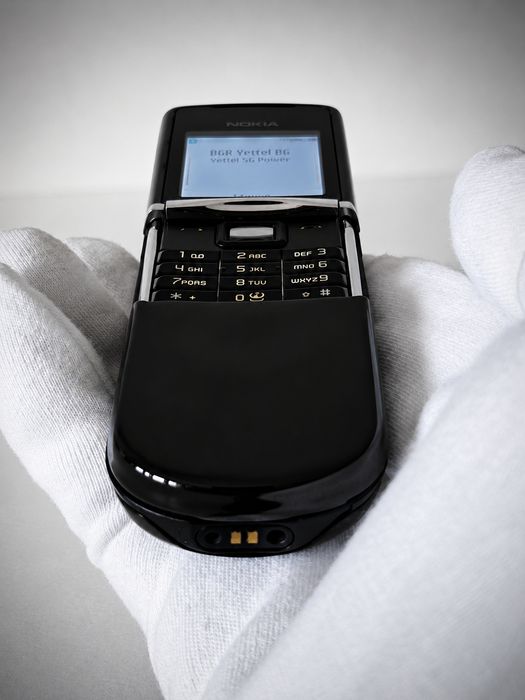 телефон Nokia 8800 Sirocco Black оригинален , Нокиа 8800 Сироко черен