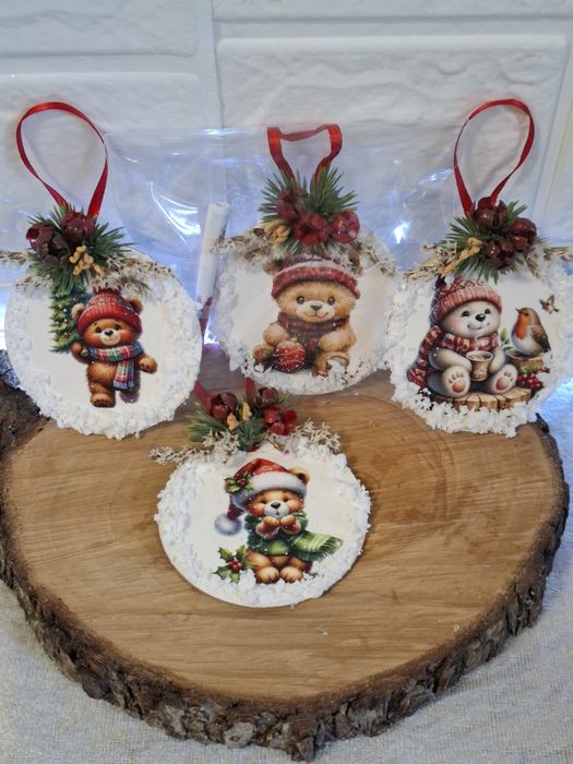 Коледна играчка за елха с късмет