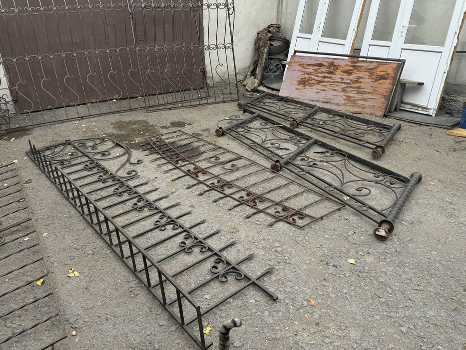 Забор металлический
