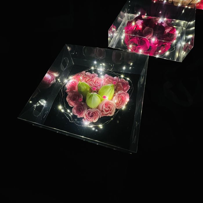 УНИКАЛЕН и красив подарък за любимата жена : Кутия със сапунени рози