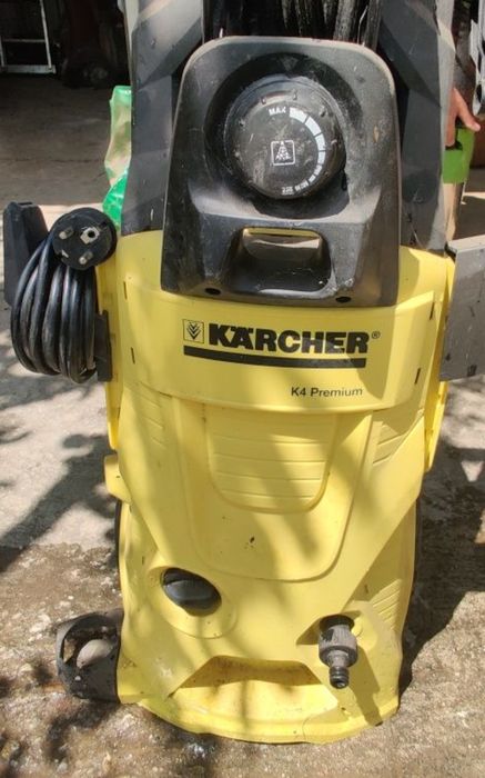 Karcher K4 Premium (made în Italia) cu rolă de strângere şi furtun ~7–