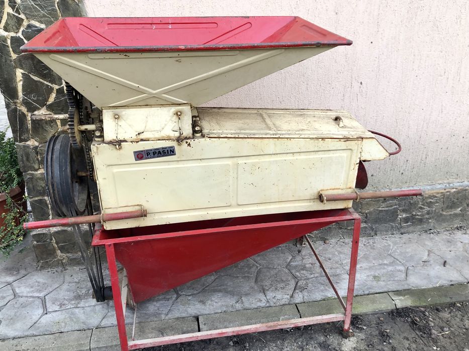 Deschiorchinător Zdrobitor Struguri P. PASIN cu Pompă Must Pe Cardan