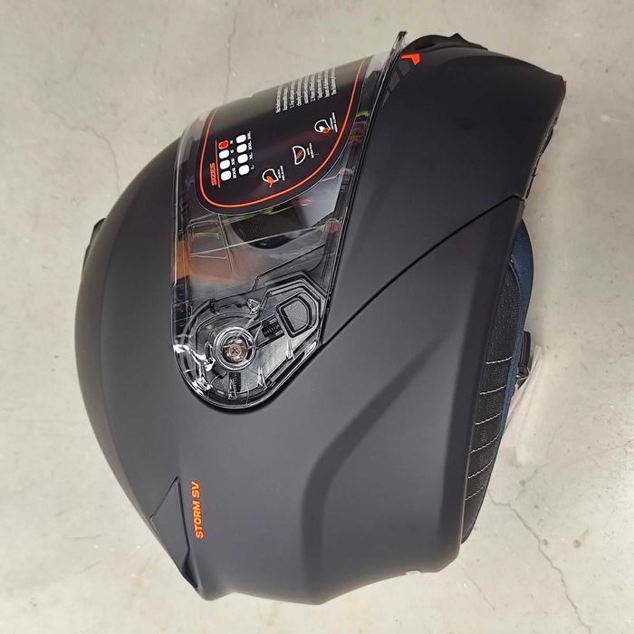 Отваряема каска AXXIS Storm S SV  Solid А1 МАТТ - 83135