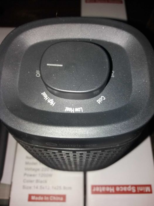 Aeroterma rotativa fixa 2 trepte caldura 400W 1200W 2 aeroterme 65 lei