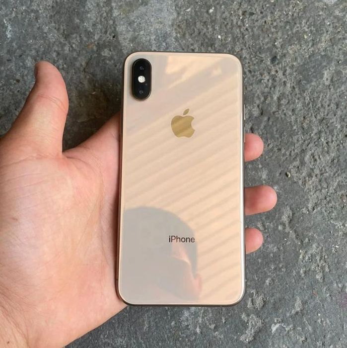 Айфон Хс золотистый цвет