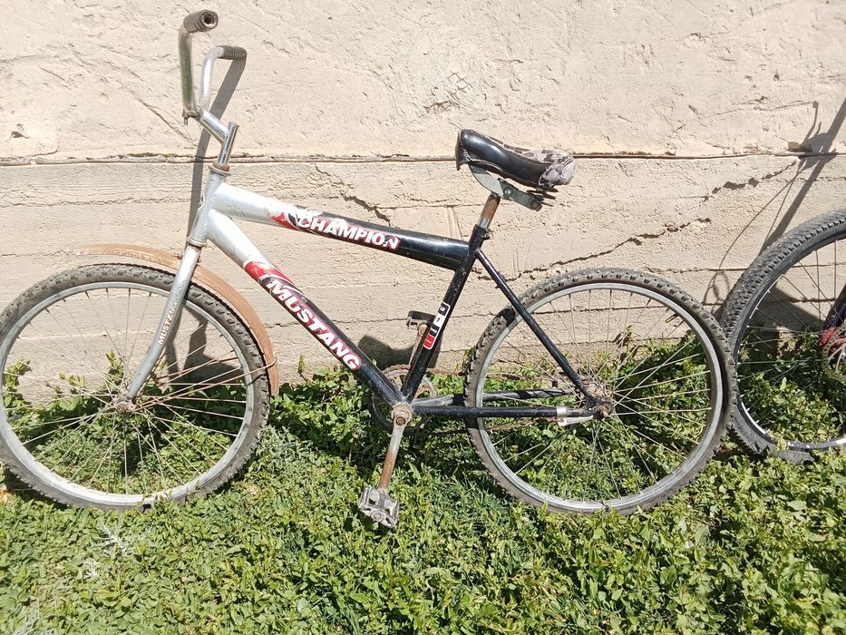 Велосипед мустанг и спортивный