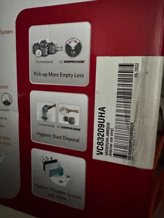 Пылесос LG Сompressor