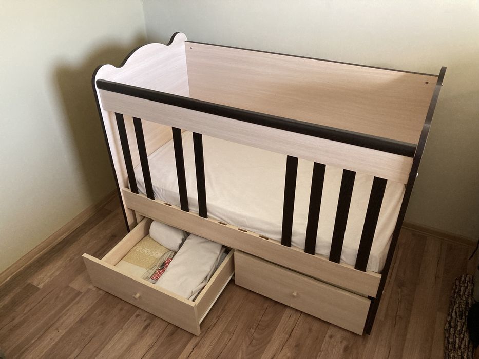 Детска дървена кошара